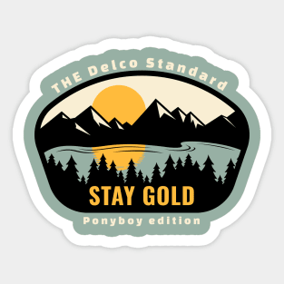 Stay Gold Sticker